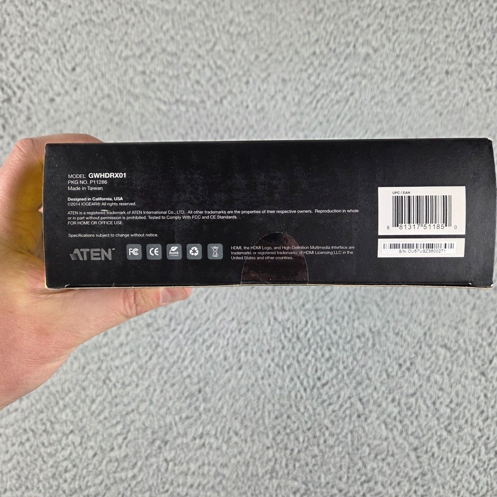 New Iogear GWHDRX01 Long Range Wireless 5x2 HD Matrix PRO Additional Receiver - Picture 4 of 4